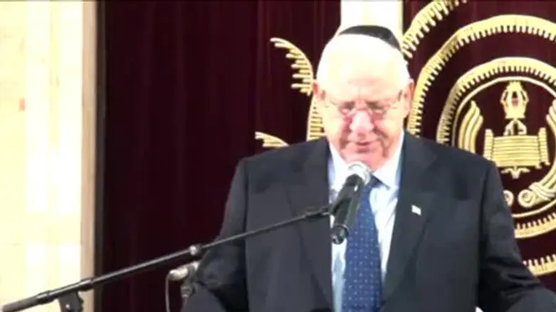 Президент Израиля Реувен Ривлин 