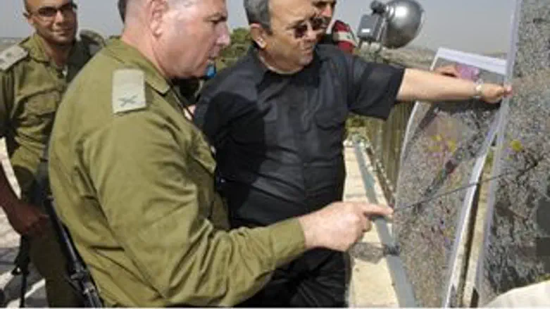 ברק בסיור בפיקוד הדרום