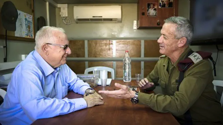 ריבלין וגנץ