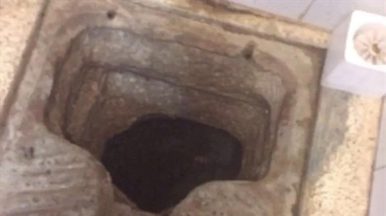 המנהרה שנחשפה בכלא גלבוע