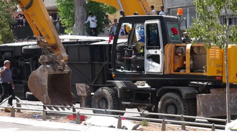 Tractor attack in Jerusalem