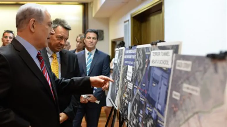 Биньямин Нетаньяху и Питер Маурер