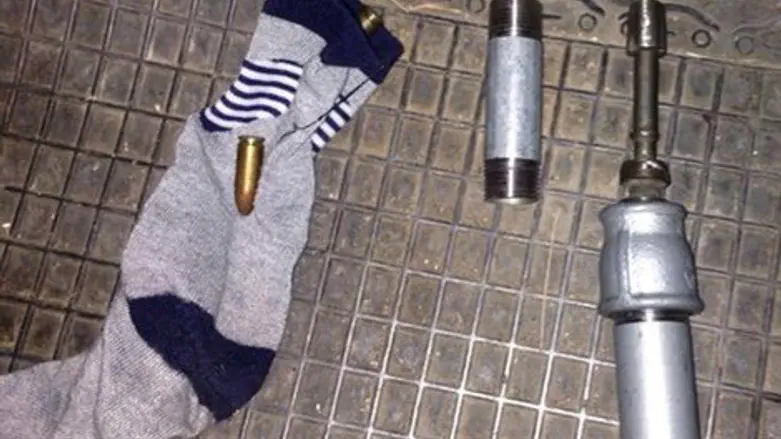 התחמושת שנתפסה