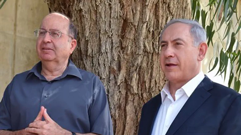 Биньямин Нетаньяху и Моше Яалон