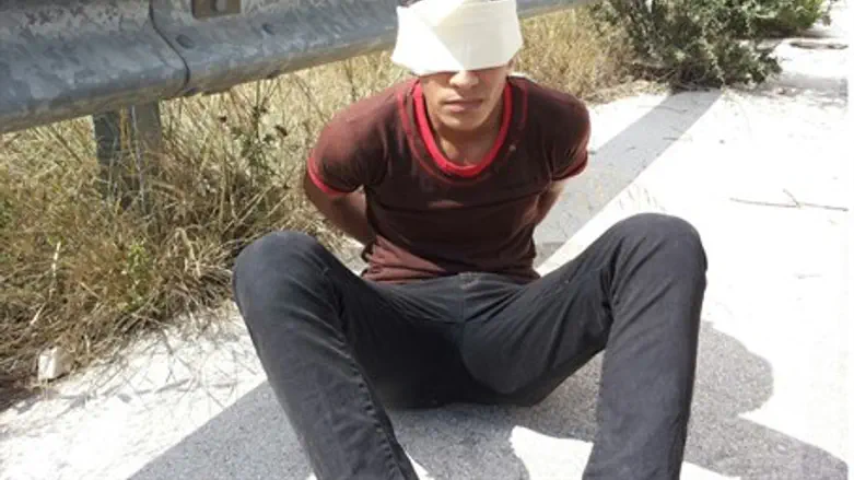 Террорист, задержанный возле Бейт-Эля