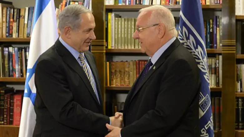 נתניהו וריבלין