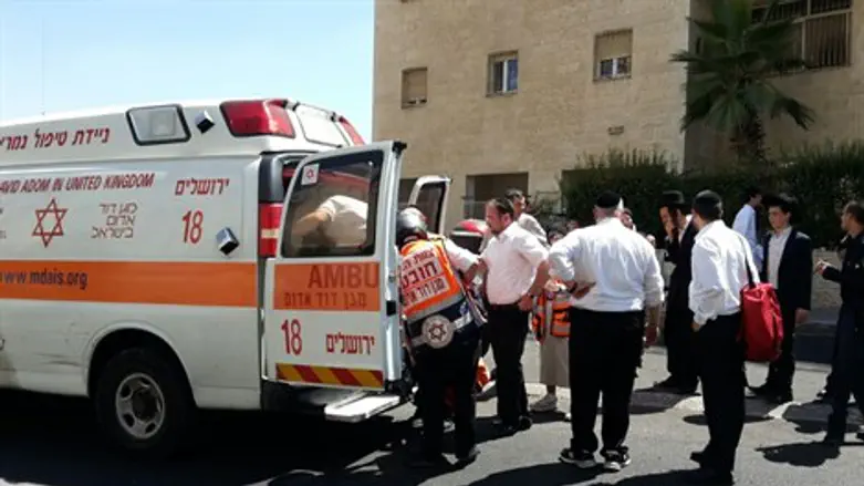 מד"א אמבולנס ירושלים הר נוף