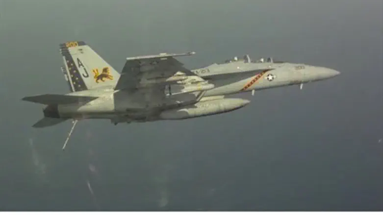 Jet in strikes on ISIS (file)