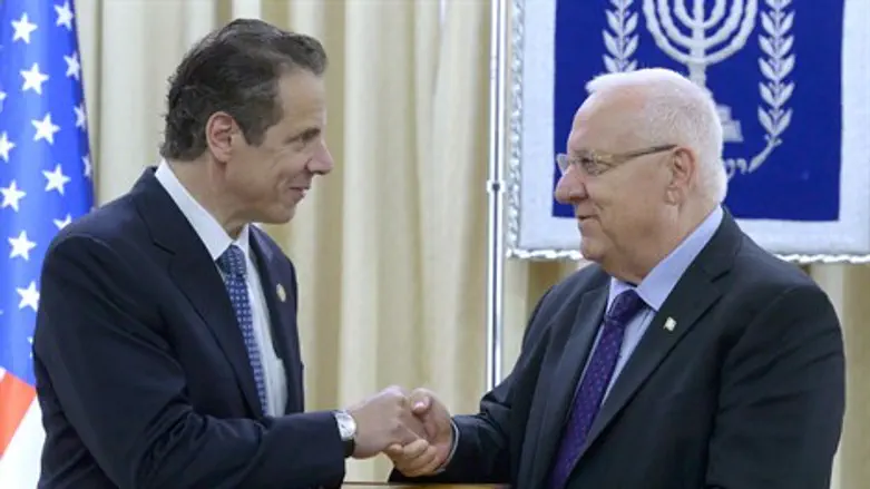 ראובן ריבלין ואנדרו קואומו