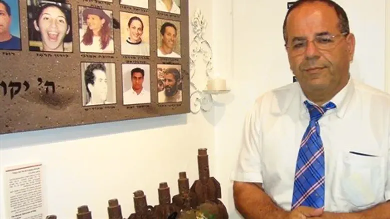 אביו קרא במוזיאון גוש קטיף