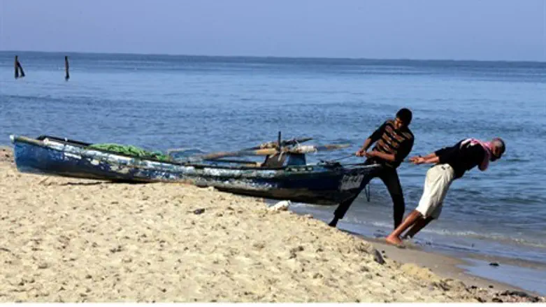 Gaza fishermen
