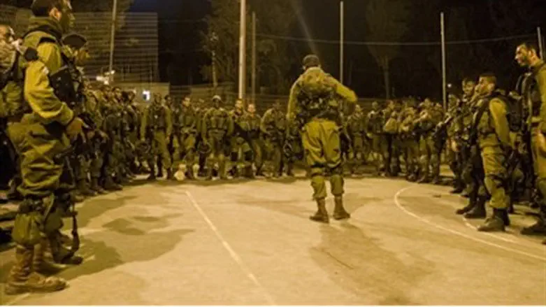 Солдаты ЦАХАЛа в Иудее и Самарии