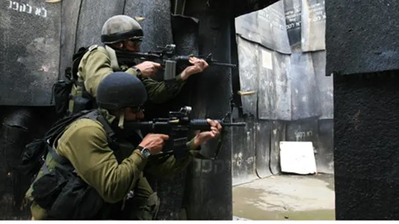 לוחמי צה''ל באימון