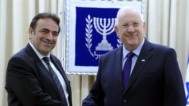 הנשיא ריבלין וד''ר מרגי