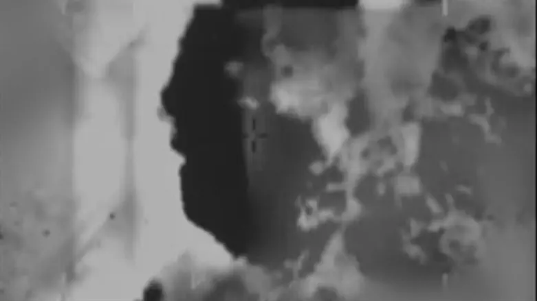 Авиаудар по сектору Газы. Иллюстрация