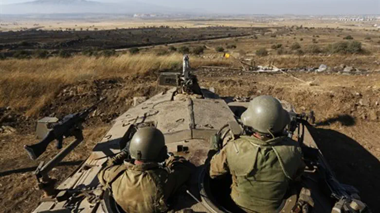 כוחות צה"ל בגבול סוריה