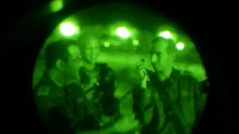 חיילי הגדוד בפעילות הליילית