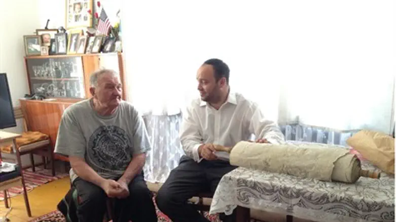 Kazmir Wrubleski (L) and Mi'amakim Director J