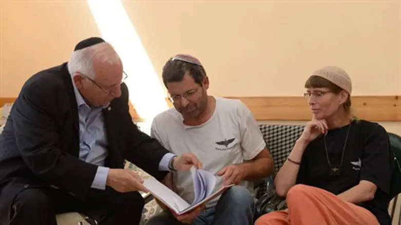 ריבלין בבית המשפחה