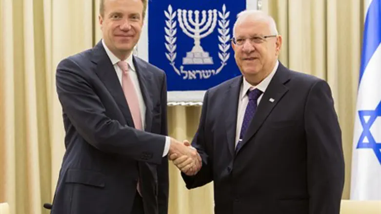 Reuven Rivlin, Borge Brende