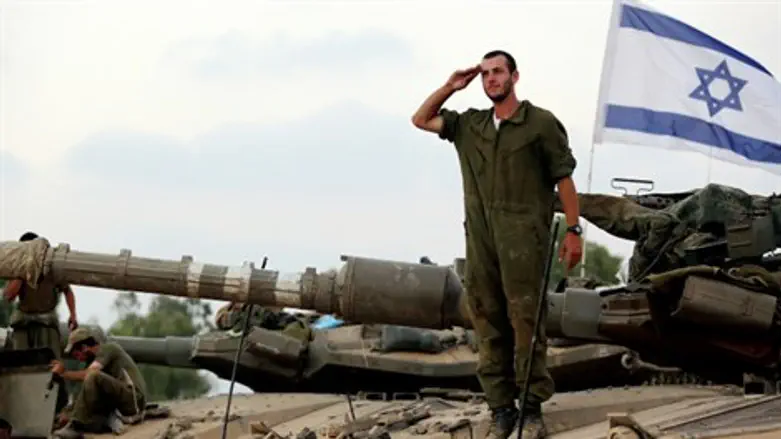 IDF in Gaza (illustrative)