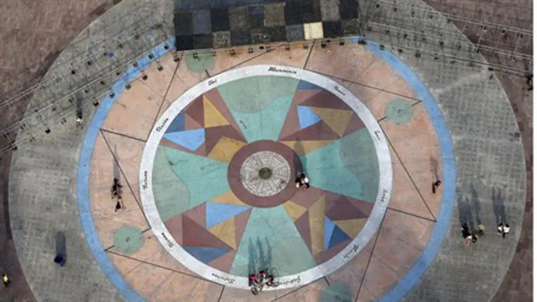 Aerial view of Ground Zero