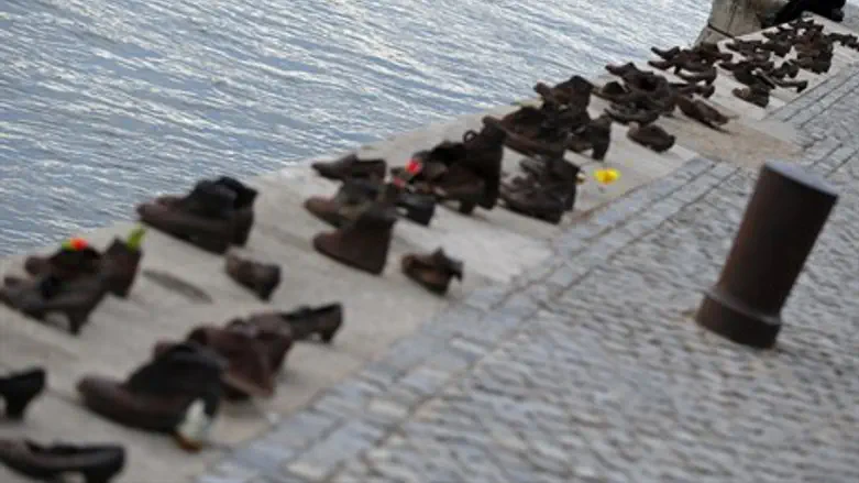 Shoes on the Danube Holocaust memorial