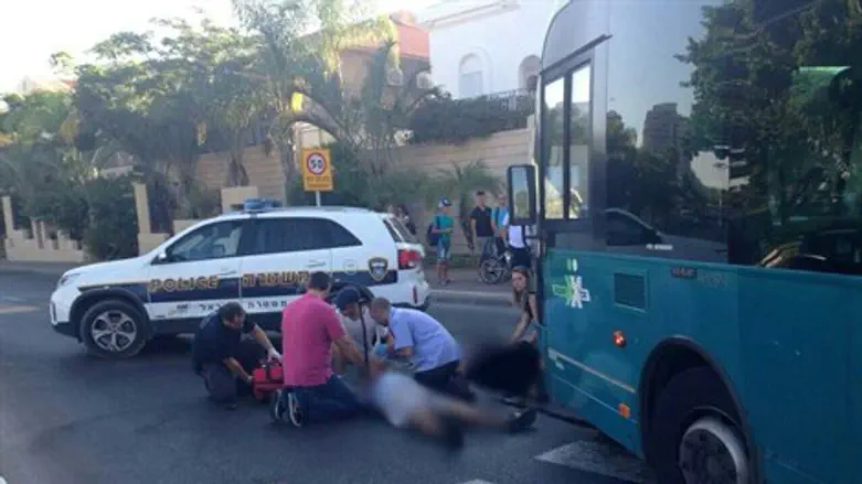 תאונה קשה באשקלון