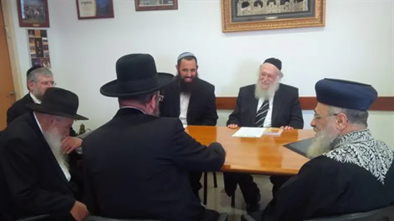 פגישת הרבנים היום