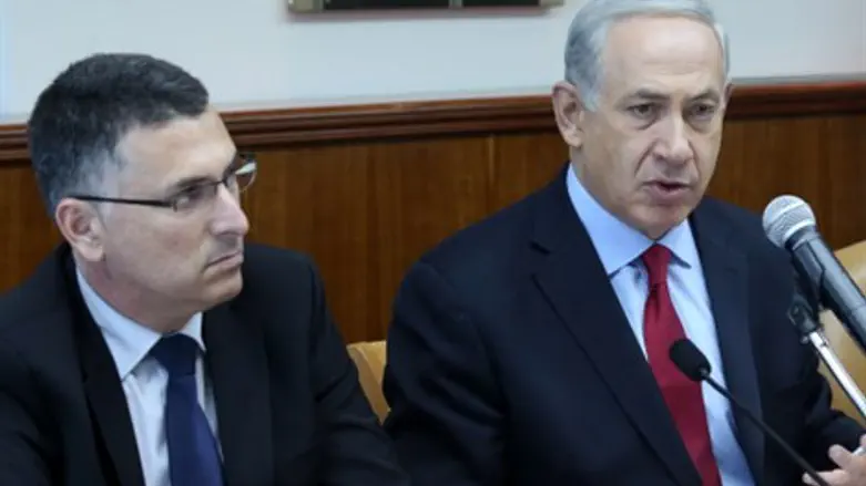 מתח. סער ונתניהו