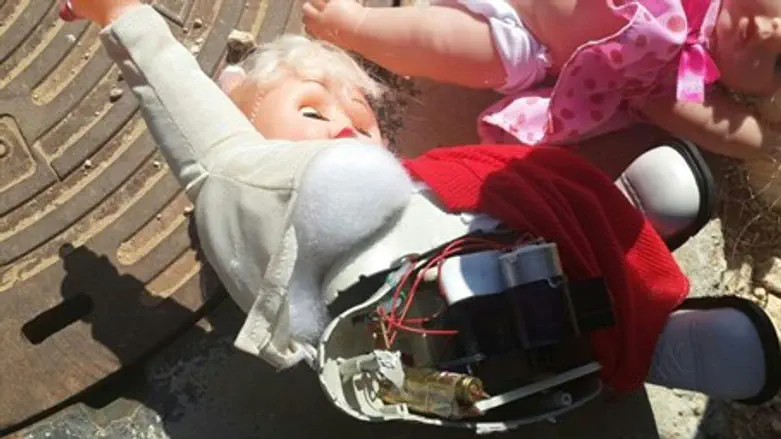 The 'drug doll' seized by airpot officials Mo