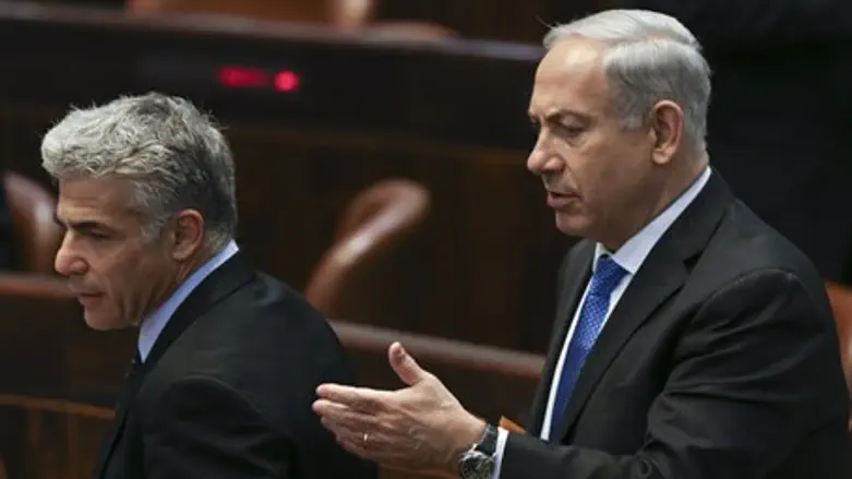 Netanyahu and Lapid