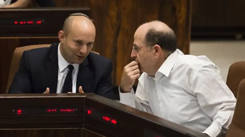 Моше Яалон и Нафтали Беннет