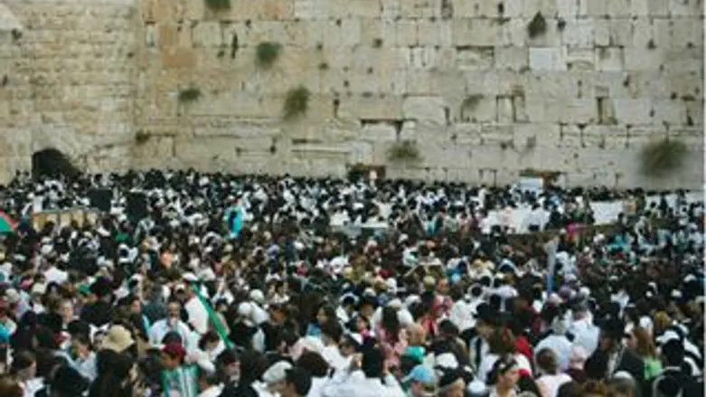 הכותל המערבי שריד המקדש