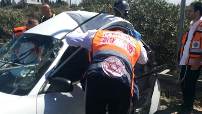 זירת התאונה