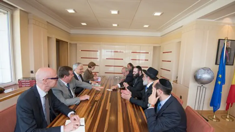 המפגש בבלגיה