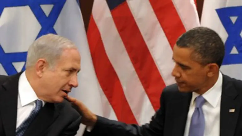Биньямин Нетаньяху и Барак Обама