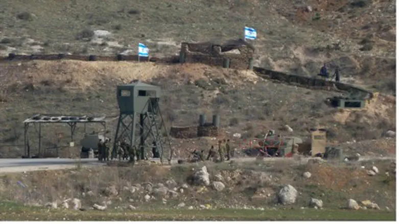 Северная граница Израиля. Иллюстрация