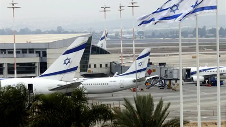 Аэропорт им. Бен-Гуриона. Иллюстрация