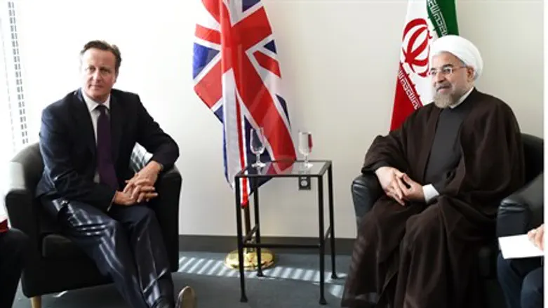 Cameron and Rouhani (archive)