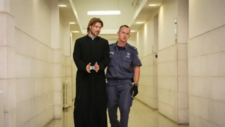 Gleb Grozovsky, under arrest