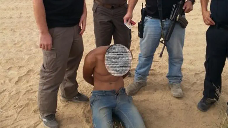 הפלסטיני שנתפס