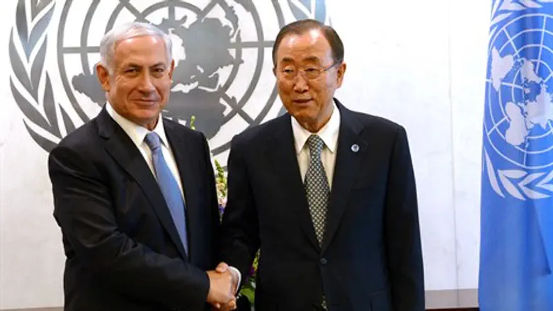 נתניהו וקי מון