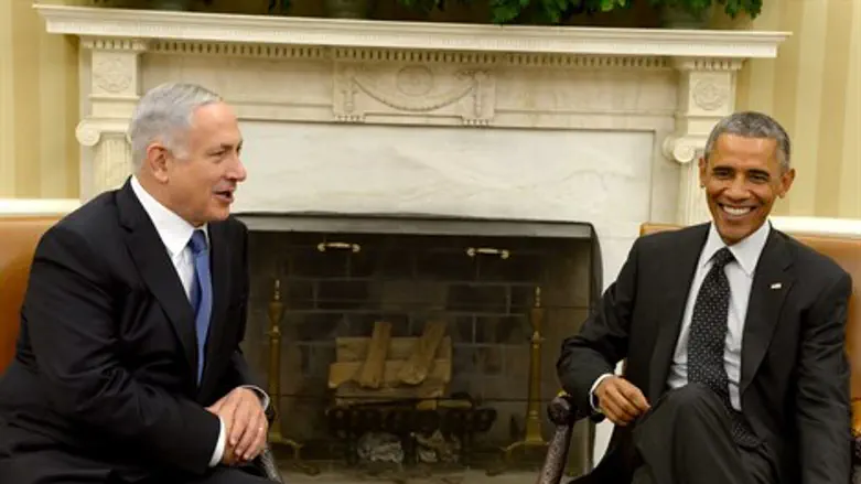 יהיו חיוכים בפגישה? נתניהו ואובמה בבית הלבן