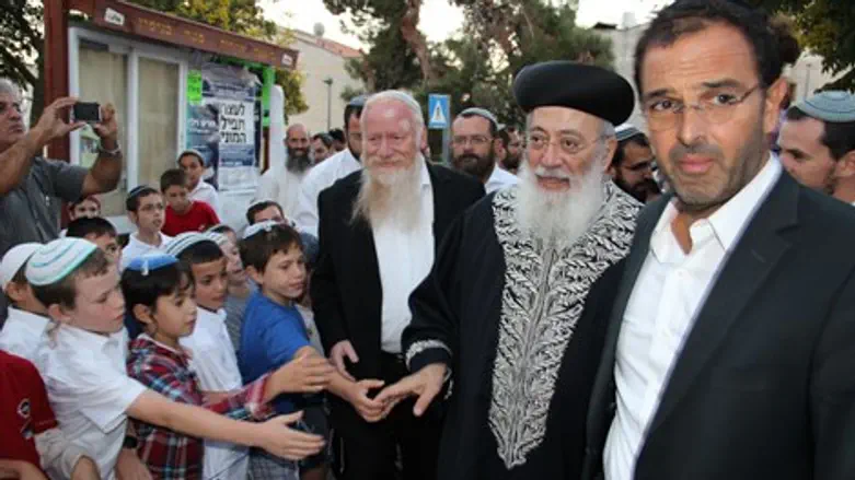 הרב עמאר בפסגות