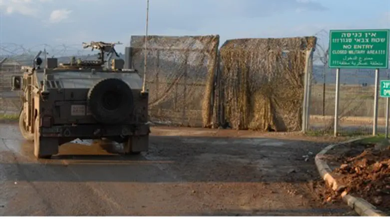 На границе с Ливаном