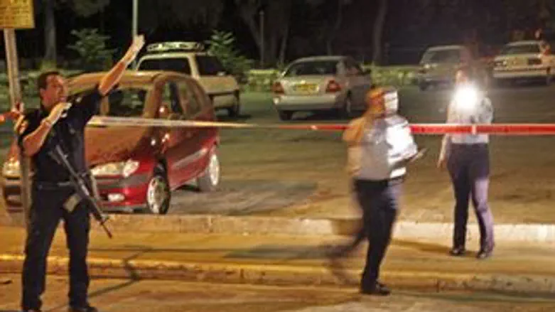 זירת האירוע בירושלים