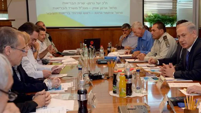 הדיון בלשכת רה''מ