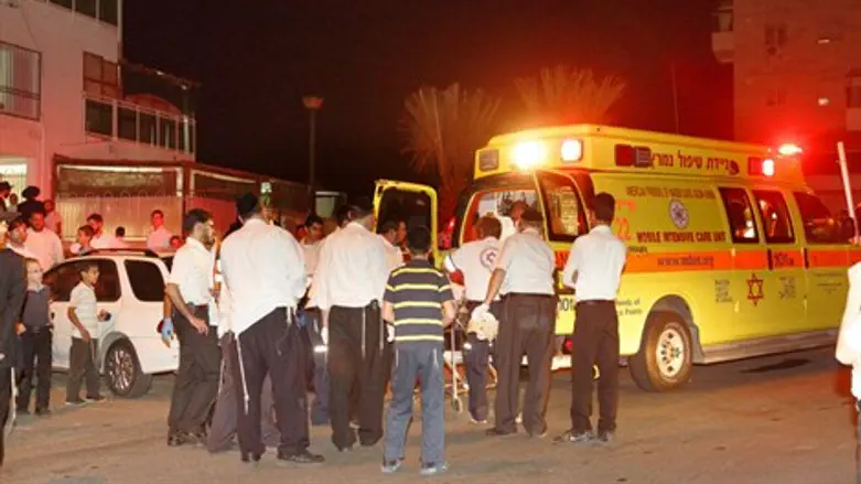 מד"א טיפול נמרץ חרדים אמבולנס