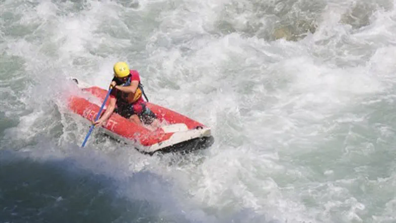 Rafting (illustration)
